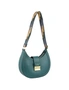 Ladies Fashion Cross-Body Bag with webbing strap in Blue, hi-res